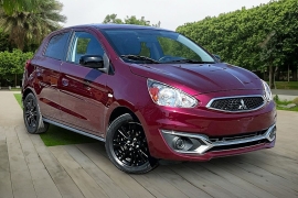 Used 2019  Mitsubishi Mirage 4d Hatchback LE at Pre-Owned Plus near San Antonio&comma; TX