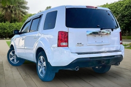 Used 2015  Honda Pilot 4d SUV FWD EX-L w&sol;Nav at Pre-Owned Plus near San Antonio&comma; TX