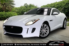 Used 2017  Jaguar F-Type 2d Coupe Auto at Pre-Owned Plus near San Antonio&comma; TX