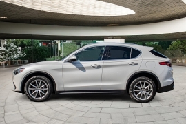Used 2018 Alfa Romeo Stelvio 4d SUV AWD Ti at Pre-Owned Plus near San Antonio, TX