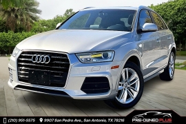  2017 Audi Q3 4d SUV 2.0T Premium at Pre-Owned Plus near San Antonio, TX