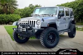  2017 Jeep Wrangler Unlimited 4d Convertible Sport at Pre-Owned Plus near San Antonio, TX