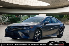 2019 Toyota Camry 4d Sedan SE at Pre-Owned Plus near San Antonio, TX