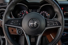 Used 2018 Alfa Romeo Stelvio 4d SUV AWD Ti at Pre-Owned Plus near San Antonio, TX