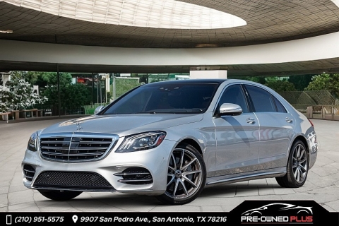 Used 2018 Mercedes-Benz S-Class 4d Sedan S560 at Pre-Owned Plus near San Antonio, TX