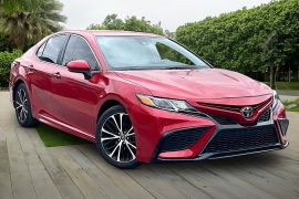 Used 2020  Toyota Camry 4d Sedan SE at Pre-Owned Plus near San Antonio&comma; TX