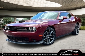 Used 2021 Dodge Challenger R/T Scat Pack RWD at Pre-Owned Plus near San Antonio, TX