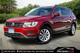  2018 Volkswagen Tiguan 4d SUV SE at Pre-Owned Plus near San Antonio, TX