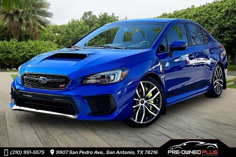 Used 2021 Subaru WRX STI Manual at Pre-Owned Plus near San Antonio, TX