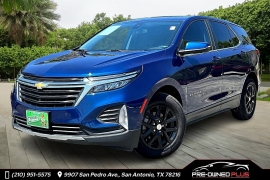  2022 Chevrolet Equinox FWD 4dr LT w/1LT at Pre-Owned Plus near San Antonio, TX