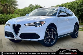  2023 Alfa Romeo Stelvio Ti AWD at Pre-Owned Plus near San Antonio, TX