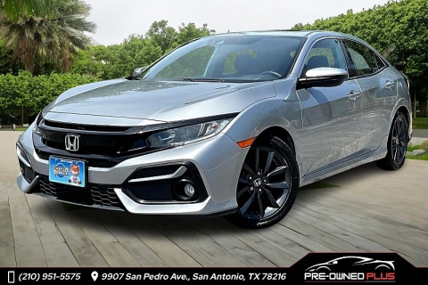 Used 2021 Honda Civic Hatchback EX CVT at Pre-Owned Plus near San Antonio, TX