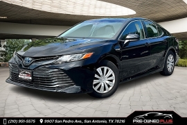 Used 2020 Toyota Camry Hybrid 4d Sedan LE at Pre-Owned Plus near San Antonio, TX