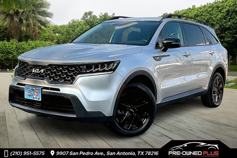 Used 2022 Kia Sorento X-Line S AWD at Pre-Owned Plus near San Antonio, TX