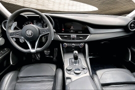 Used 2018  Alfa Romeo Giulia 4d Sedan RWD Ti Sport at Pre-Owned Plus near San Antonio&comma; TX