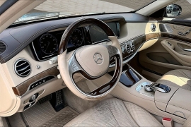 Used 2015  Mercedes-Benz S-Class 4d Sedan S550 4matic at Pre-Owned Plus near San Antonio&comma; TX