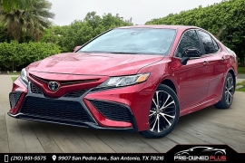 2020 Toyota Camry 4d Sedan SE at Pre-Owned Plus near San Antonio, TX