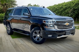 Used 2017  Chevrolet Suburban 4d SUV 4WD LT at Pre-Owned Plus near San Antonio&comma; TX