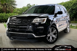  2018 Ford Explorer 4d SUV 4WD Platinum at Pre-Owned Plus near San Antonio, TX