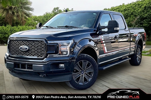Used 2018 Ford F-150 4WD SuperCrew Lariat 5 1/2 at Pre-Owned Plus near San Antonio, TX