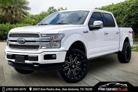  2018 Ford F-150 4WD SuperCrew Platinum 5 1/2 at Pre-Owned Plus near San Antonio, TX