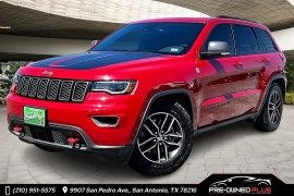 Used 2018 Jeep Grand Cherokee 4d SUV 4WD Trailhawk V8 at Pre-Owned Plus near San Antonio, TX