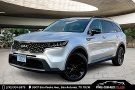 Used 2022 Kia Sorento X-Line S AWD at Pre-Owned Plus near San Antonio, TX