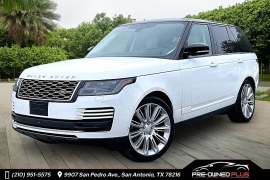 2018 Land Rover Range Rover 4d SUV 5&period;0L SC at Pre-Owned Plus near San Antonio&comma; TX