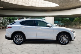 Used 2018 Alfa Romeo Stelvio 4d SUV AWD Ti at Pre-Owned Plus near San Antonio, TX