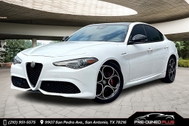 Used 2022 Alfa Romeo Giulia Ti RWD at Pre-Owned Plus near San Antonio, TX