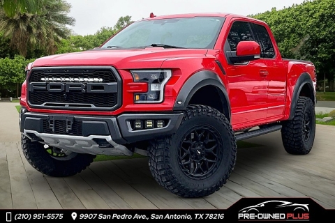 Used 2019 Ford F-150 4WD SuperCab Raptor at Pre-Owned Plus near San Antonio, TX