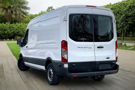 Used 2017  Ford Transit 250 Cargo Van Med Roof Van LWB at Pre-Owned Plus near San Antonio&comma; TX