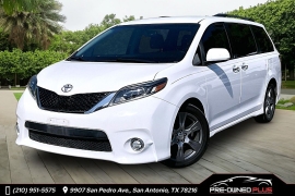 Used 2017  Toyota Sienna 4d Wagon SE at Pre-Owned Plus near San Antonio&comma; TX