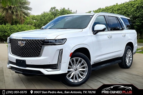 Used 2021 Cadillac Escalade 2WD 4dr Premium Luxury at Pre-Owned Plus near San Antonio, TX