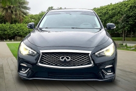 Used 2019  INFINITI Q50 4d Sedan RWD 3&period;0t LUXE at Pre-Owned Plus near San Antonio&comma; TX