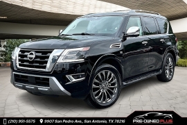Used 2022 Nissan Armada 4x2 Platinum at Pre-Owned Plus near San Antonio, TX