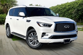 Used 2024  INFINITI QX80 LUXE AWD at Pre-Owned Plus near San Antonio&comma; TX