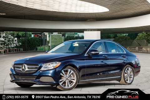Used 2017 Mercedes-Benz C-Class 4d Sedan C300 at Pre-Owned Plus near San Antonio, TX