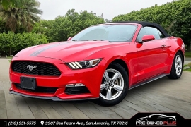  2016 Ford Mustang 2d Convertible V6 at Pre-Owned Plus near San Antonio, TX