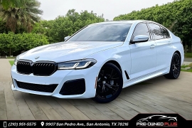  2022 BMW 5 Series 530i Sedan at Pre-Owned Plus near San Antonio, TX