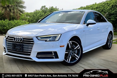 Used 2018 Audi A4 4d Sedan Quattro Premium Plus Auto at Pre-Owned Plus near San Antonio, TX