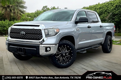 Used 2019 Toyota Tundra 4WD CrewMax SR5 5.7L FFV at Pre-Owned Plus near San Antonio, TX