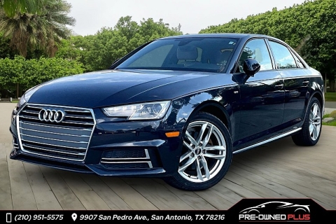 Used 2017 Audi A4 4d Sedan 2.0T Ultra Season of Audi at Pre-Owned Plus near San Antonio, TX