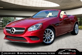 Used 2018 Mercedes-Benz SLC-Class 2d Roadster SLC300 at Pre-Owned Plus near San Antonio, TX