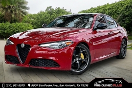  2019 Alfa Romeo Giulia 4d Sedan RWD at Pre-Owned Plus near San Antonio, TX