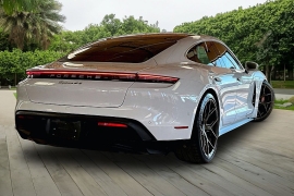 Used 2020  Porsche Taycan 4d Sedan AWD 4S at Pre-Owned Plus near San Antonio&comma; TX