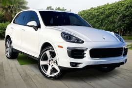 Used 2018  Porsche Cayenne 4d SUV AWD Platinum at Pre-Owned Plus near San Antonio&comma; TX