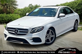 2018 Mercedes-Benz E-Class 4d Sedan E300 at Pre-Owned Plus near San Antonio, TX