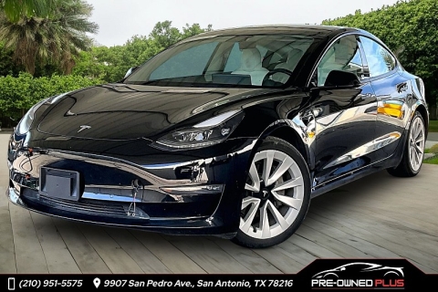 Used 2022 Tesla Model 3 Long Range AWD at Pre-Owned Plus near San Antonio, TX