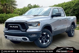  2020 Ram 1500 4WD Quad Cab Rebel at Pre-Owned Plus near San Antonio, TX
